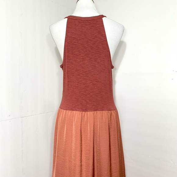 SOLD-NWT Anthropologie Terracotta Dress - Picture 3 of 10